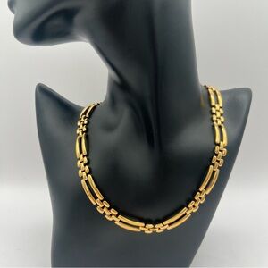 Vintage Monet Gold Tone Necklace